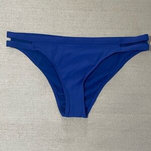 Xhilaration Blue Classic Bikini with Moderate Coverage